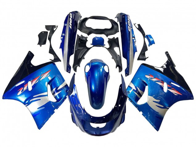 Purchase 1993-2003 Glossy Blue Kawasaki ZZR1100 Motorcycle Fairings UK Purchase 1993-2003 Glossy Blue Kawasaki ZZR1100 Motorcycle Fairings UK
