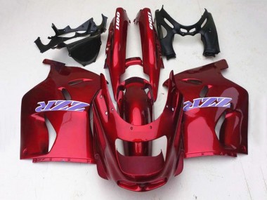 Purchase 1993-2003 Glossy Red Kawasaki ZZR1100 Motorcycle Fairings UK
