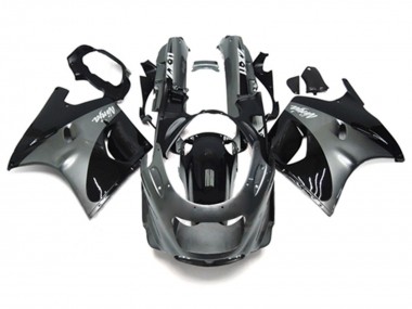 Purchase 1993-2003 Grey Black Ninja Kawasaki ZZR1100 Motorcycle Fairings UK