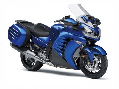 Purchase 2007-2009 Blue Black Kawasaki GTR1400/ZG1400 Motorcycle Fairings UK