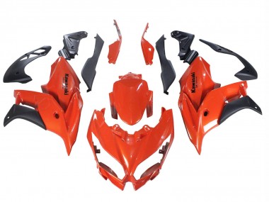 Purchase 2015-2021 Orange Kawasaki Versys 650 Motorcycle Fairings UK