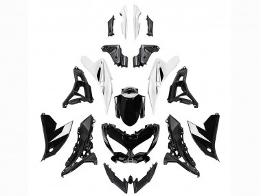 Purchase 2022-2025 Black White Kawasaki Versys 650 Motorcycle Fairings UK