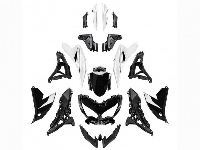 Purchase 2022-2025 Black White Kawasaki Versys 650 Motorcycle Fairings UK Purchase 2022-2025 Black White Kawasaki Versys 650 Motorcycle Fairings UK