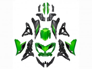 Purchase 2022-2025 Green Black Kawasaki Versys 650 Motorcycle Fairings UK