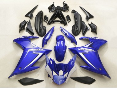 Purchase 2009-2015 Blue White Yamaha FZ6R Motorcycle Fairing UK