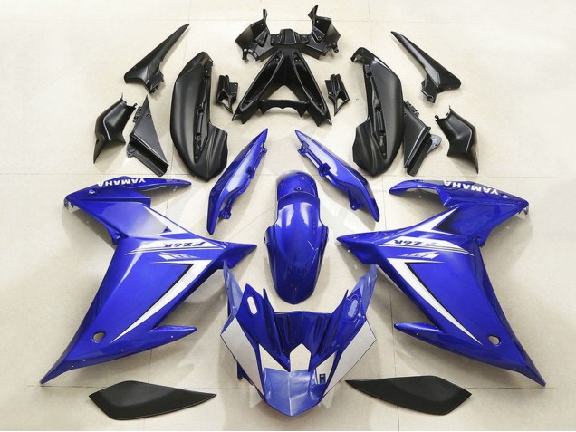 Purchase 2009-2015 Blue White Yamaha FZ6R Motorcycle Fairing UK