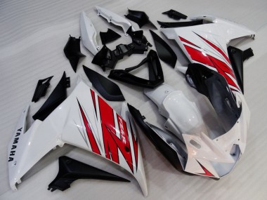 Purchase 2009-2015 White Red Black Yamaha FZ6R Motorcycle Fairings UK
