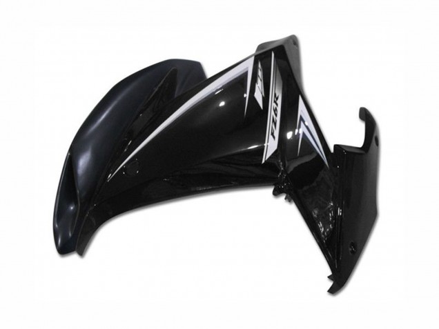 Purchase 2009-2015 Glossy Black White Yamaha FZ6R Motorcycle Fairings UK