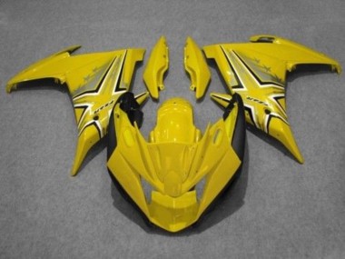 Purchase 2009-2015 Yellow Black Yamaha FZ6R Motorcycle Fairings UK
