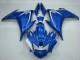 Purchase 2009-2015 Blue White Yamaha FZ6R Motorcycle Fairings UK