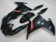 Purchase 2009-2015 Glossy Black Red Yamaha FZ6R Motorcycle Fairings UK