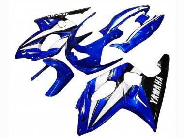 Purchase 1996-2007 Blue White Black Yamaha YZF600R Thundercat Motorcycle Fairings UK