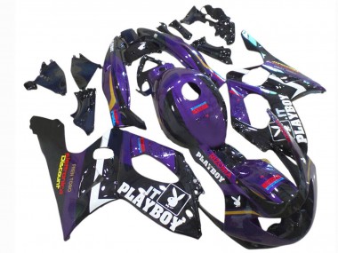 Purchase 1996-2007 Dark Purple Black White Rizoma Playboy Yamaha YZF600R Thundercat Motorcycle Fairings UK
