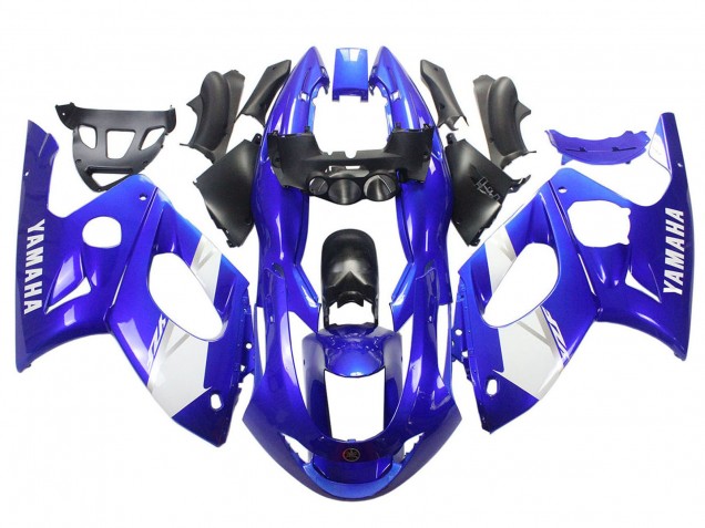 Purchase 1996-2007 Blue White Yamaha YZF600R Thundercat Motorcycle Fairings UK Purchase 1996-2007 Blue White Yamaha YZF600R Thundercat Motorcycle Fairings UK