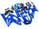 Purchase 1996-2007 Blue White Silver Yamaha YZF600R Thundercat Motorcycle Fairings UK