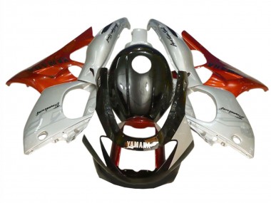 Purchase 1996-2007 Black Silver Burnt Orange Yamaha YZF600R Thundercat Motorcycle Fairings UK