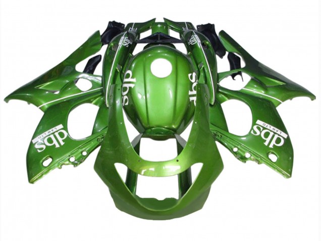 Purchase 1996-2007 Green White Yamaha YZF600R Thundercat Motorcycle Fairing Kits UK