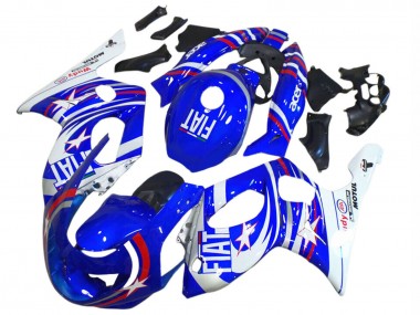 Purchase 1996-2007 Blue White Silver Red Fiat Motul Yamaha YZF600R Thundercat Motorcycle Fairings UK