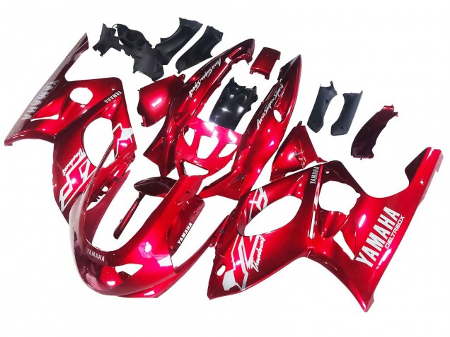 Purchase 1996-2007 Red White Thunderace Yamaha YZF600R Thundercat Motorcycle Fairings UK