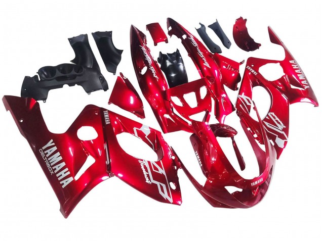 Purchase 1996-2007 Red White Thunderace Yamaha YZF600R Thundercat Motorcycle Fairings UK