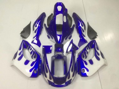 Purchase 1997-2007 Blue White Yamaha YZF1000R Thunderace Motorcycle Fairings UK