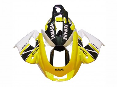 Purchase 1997-2007 White Black Yellow Yamaha YZF1000R Thunderace Motorcycle Fairings UK