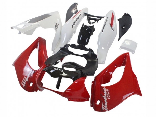 Purchase 1997-2007 Red Black White Thunderace Yamaha YZF1000R Thunderace Motorcycle Fairings UK Purchase 1997-2007 Red Black White Thunderace Yamaha YZF1000R Thunderace Motorcycle Fairings UK