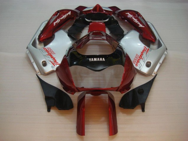 Purchase 1997-2007 Red Silver Thunderace Yamaha YZF1000R Thunderace Motorcycle Fairings UK