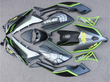Purchase 2012-2014 Matte Black Grey Lime Green 46 Yamaha TMAX530 Motorcycle Fairings UK