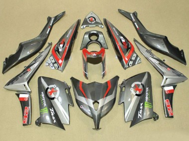 Purchase 2012-2014 Grey Red Monster ENEOS Yamaha TMAX530 Motorcycle Fairings UK