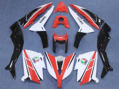 Purchase 2012-2014 Red White Black Yamaha TMAX530 Motorcycle Fairing UK