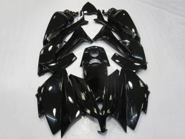 Purchase 2012-2014 Glossy Black Yamaha TMAX530 Motorcycle Fairings UK