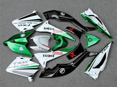 Purchase 2012-2014 White Green Black Semakin Didepan ENEOS Yamaha TMAX530 Motorcycle Fairings UK