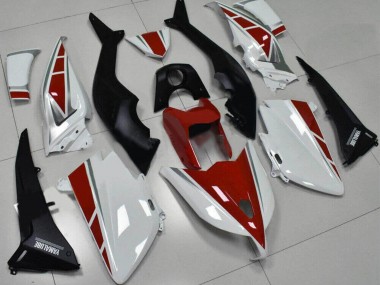 Purchase 2012-2014 White Red Silver Yamalube Yamaha TMAX530 Motorcycle Fairings UK