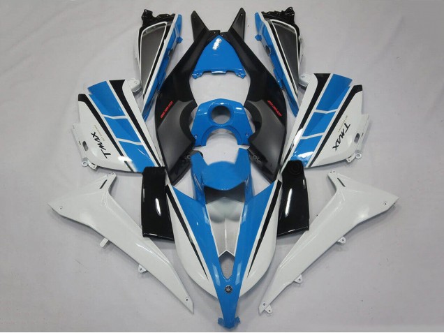 Purchase 2012-2014 White Blue Black Yamaha TMAX530 Motorcycle Fairings UK