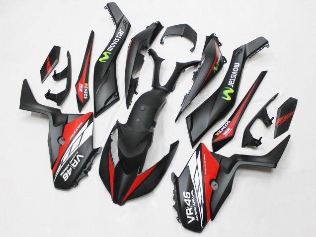 Purchase 2017-2021 Black Red Movistar ENEOS 46 Yamaha XMAX300 Motorcycle Fairings UK Purchase 2017-2021 Black Red Movistar ENEOS 46 Yamaha XMAX300 Motorcycle Fairings UK