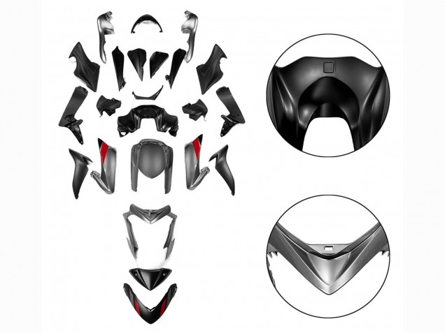 Purchase 2015-2020 Black Grey Suzuki GSX-S 1000 Motorcycle Fairings UK Purchase 2015-2020 Black Grey Suzuki GSX-S 1000 Motorcycle Fairings UK