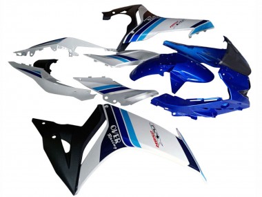 Purchase 2017-2020 White Blue Black Racing Suzuki GSX250R Motorcycle Fairings UK