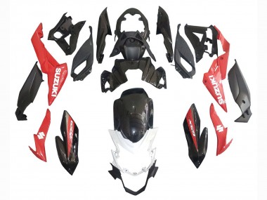 Purchase 2017-2022 Red White Suzuki GSX-S 750 Motorcycle Fairings UK