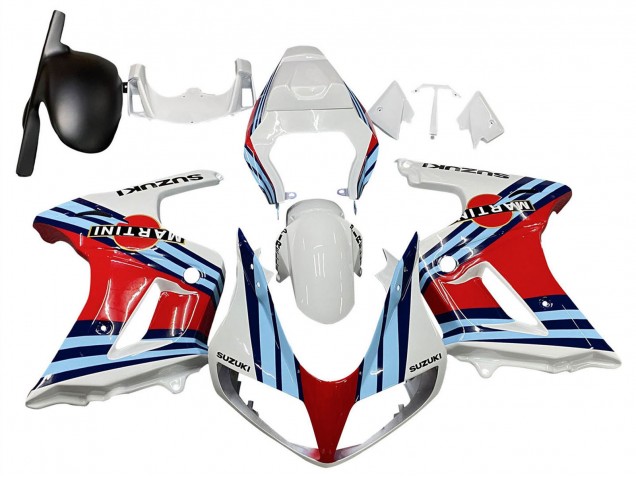 Purchase 2003-2013 White Red Blue Martini Suzuki SV650 Motorcycle Fairings UK Purchase 2003-2013 White Red Blue Martini Suzuki SV650 Motorcycle Fairings UK