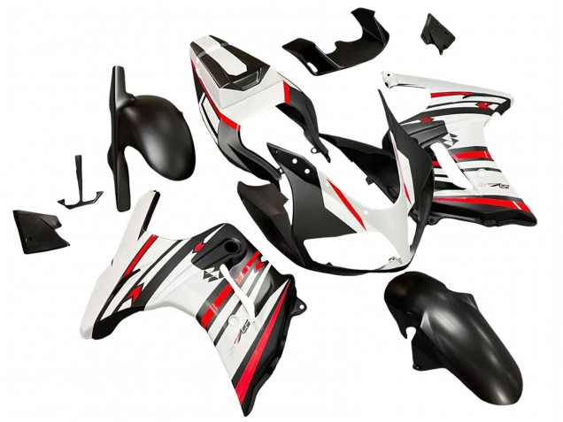 Purchase 2003-2013 White Black Red Suzuki SV650 Motorcycle Fairings UK Purchase 2003-2013 White Black Red Suzuki SV650 Motorcycle Fairings UK