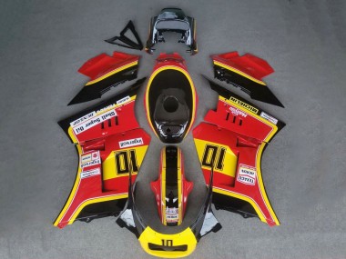 Purchase 1984-1987 Red Yellow Black 10 Suzuki RG400 RG500 RG400/500 Motorcycle Fairings UK