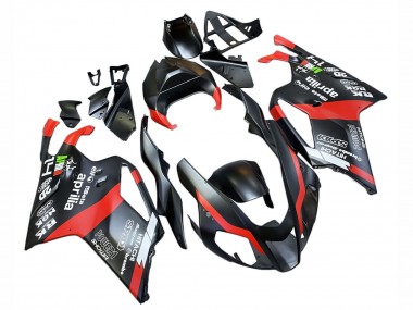 Purchase 2003-2006 Black Red Aprilia RSV1000 Motorcycle Fairings UK
