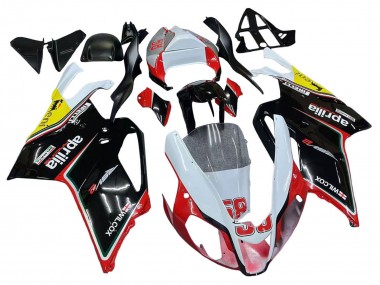 Purchase 2003-2006 White Red Black Yellow 58 Aprilia RSV1000 Motorcycle Fairings UK