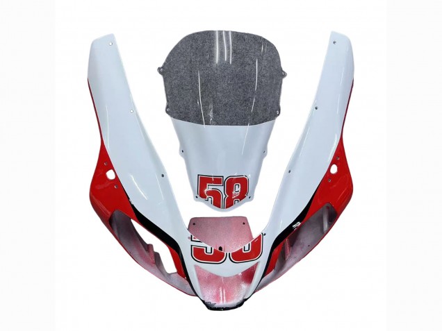 Purchase 2003-2006 White Red Black Yellow 58 Aprilia RSV1000 Motorcycle Fairings UK