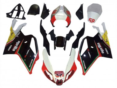 Purchase 2003-2006 White Black Red Yellow 58 Aprilia RSV1000 Motorcycle Fairings UK
