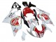 Purchase 2003-2006 White Red Lucky Strike Motul 34 Aprilia RSV1000 Motorcycle Fairings UK
