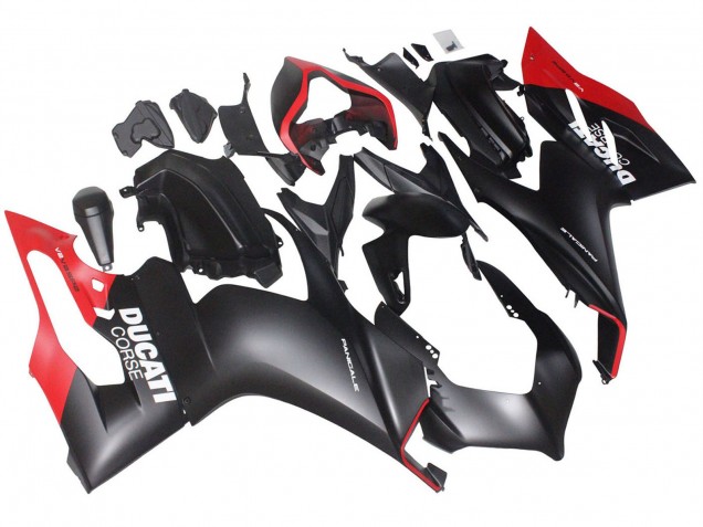 Purchase 2020-2024 Black Red Corse Ducati Panigale V2 Motorcycle Fairings UK Purchase 2020-2024 Black Red Corse Ducati Panigale V2 Motorcycle Fairings UK