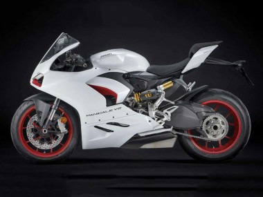 Purchase 2020-2024 White Red Matte Black Ducati Panigale V2 Motorcycle Fairings UK