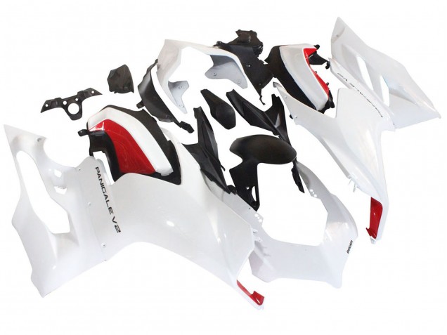 Purchase 2020-2024 White Black Ducati Panigale V2 Motorcycle Fairings UK Purchase 2020-2024 White Black Ducati Panigale V2 Motorcycle Fairings UK